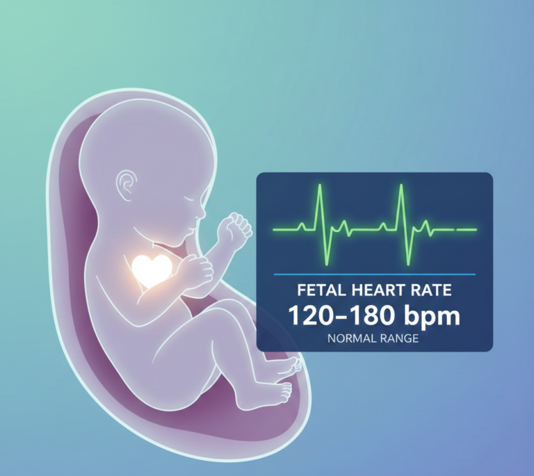Fetal Heart Rate in Pregnancy: Normal Range & Variations