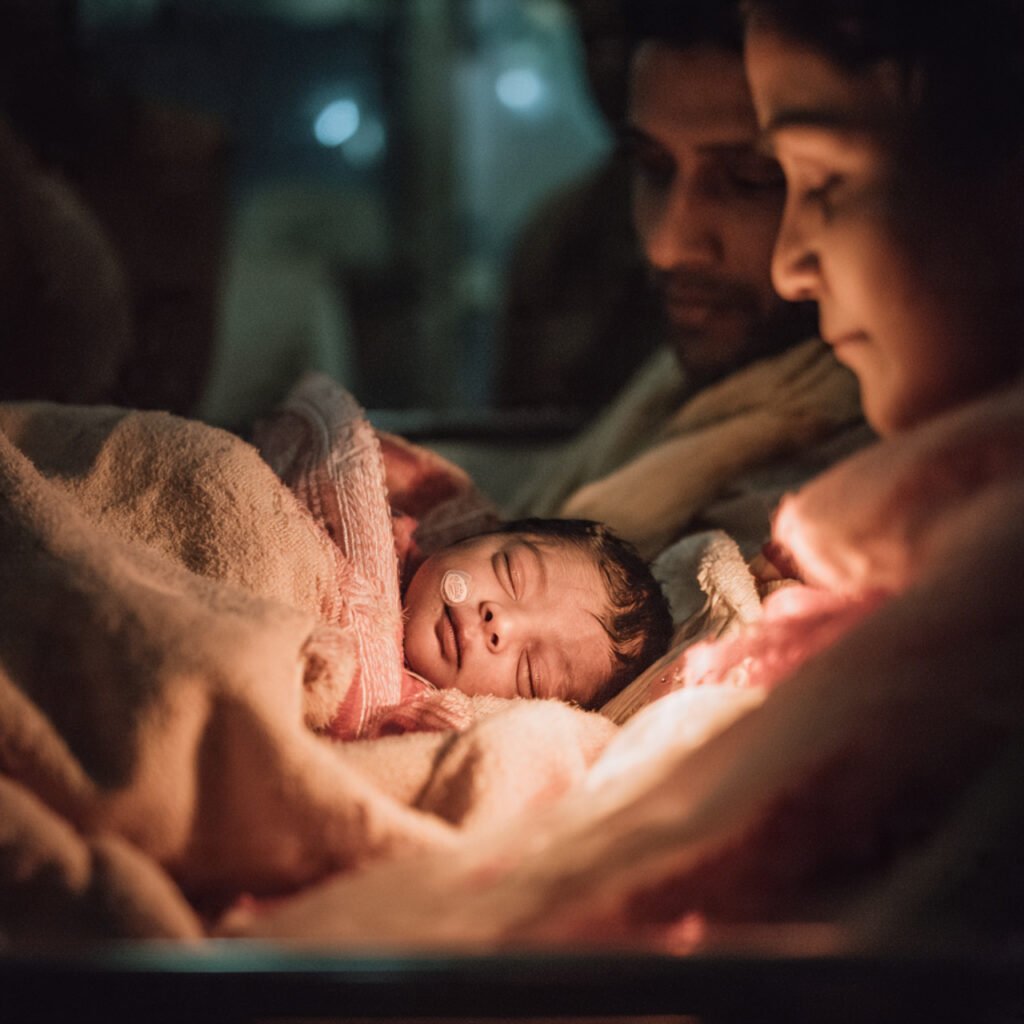 8th month baby survival