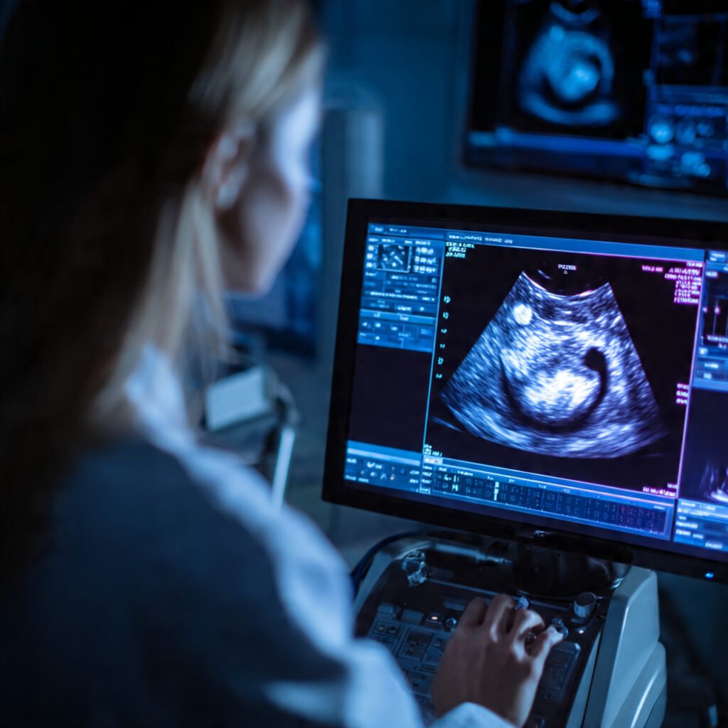 Water in baby kidney during pregnancy scan