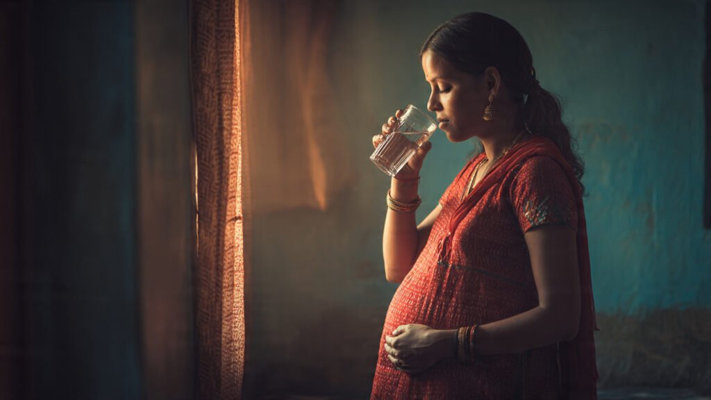 Drinking water during pregnancy