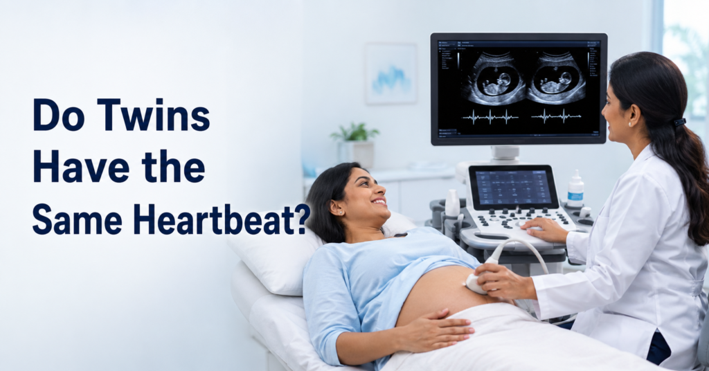Do twins have the same heartbeat