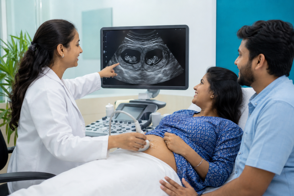 Twins or triplets in IVF pregnancies