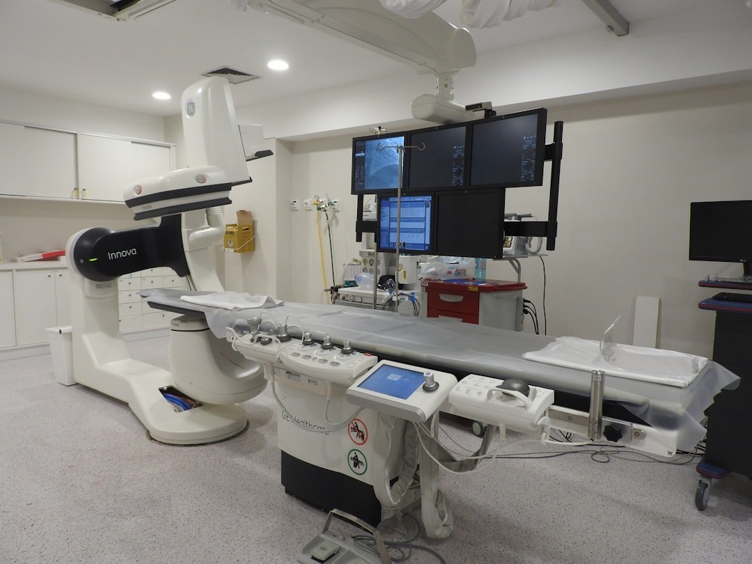 Modern diagnostic ultrasound equipment at an imaging centre