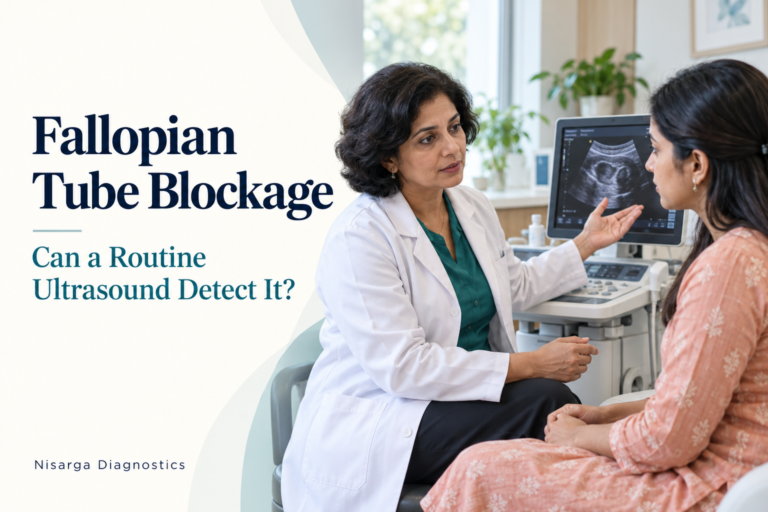 Fallopian Tube Blockage: Can a Routine Ultrasound Detect It?